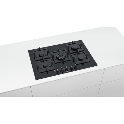 Siemens - EP7A6QB20 - iQ500, Gashäll, 75 cm, Härdat glas, Svart