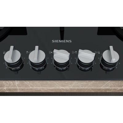 Siemens - EP7A6QI10 - iQ500, Gashäll, 75 cm, Härdat glas, Svart