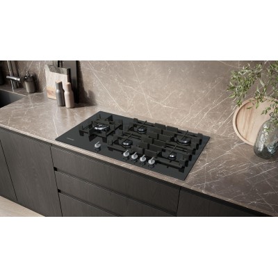 Siemens - ER9A6SH40 - iQ700, Gashäll, 90 cm, Härdat glas, Svart