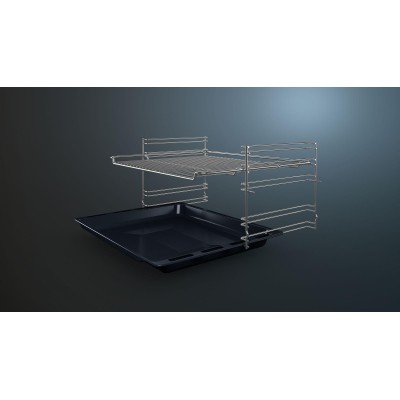 Siemens - HB010FBA1 - iQ100, Inbyggnadsugn, 60 x 60 cm, Svart