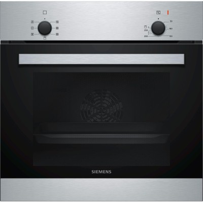 Siemens - HB010FBR1S - iQ100, Inbyggnadsugn, 60 x 60 cm, Rostfritt stål