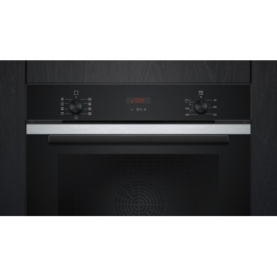 Siemens - HB234ABS3F - iQ300, Inbyggnadsugn, 60 x 60 cm, Rostfritt stål