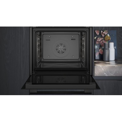 Siemens - HB234ABS3F - iQ300, Inbyggnadsugn, 60 x 60 cm, Rostfritt stål