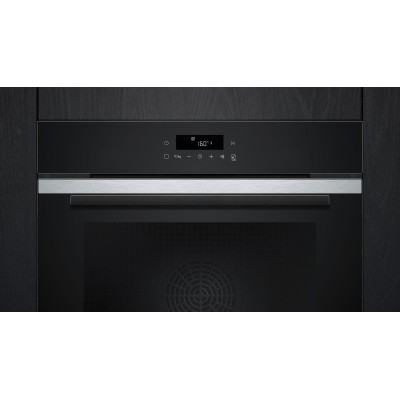 Siemens - HB271ABS3 - iQ300, Inbyggnadsugn, 60 x 60 cm, Rostfritt stål