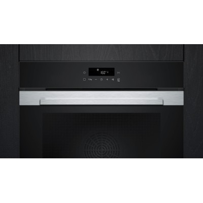 Siemens - HB372AES3 - iQ300, Inbyggnadsugn, 60 x 60 cm, Rostfritt stål