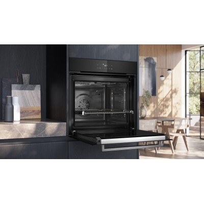 Siemens - HB372AES3 - iQ300, Inbyggnadsugn, 60 x 60 cm, Rostfritt stål