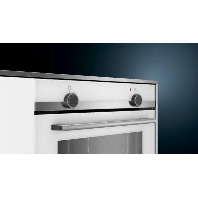 Siemens - HB510ABV0S - iQ100, Inbyggnadsugn, 60 x 60 cm, Vit
