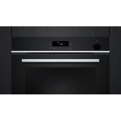 Siemens - HR532GBS3 - iQ300, Inbyggnadsugn med ångfunktion, 60 x 60 cm, Rostfritt stål