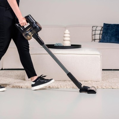 Skaftdammsugare sladdlös 22,2V låg ljudnivå 75db inkl. tillbehör 339390