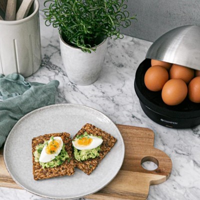 Champion - Äggkokare 7 Ägg EB100 Rostfri - CHEB100