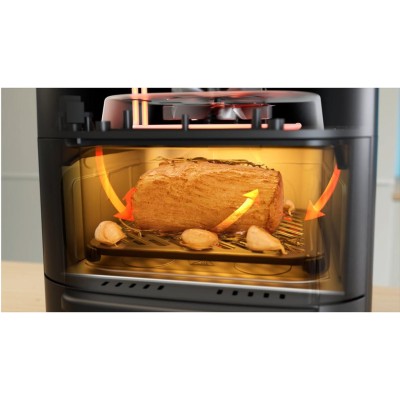 Midea - Airfryer 2 i 1 Kombination med Ugn 6,4 + 4,4 Liter - A14216