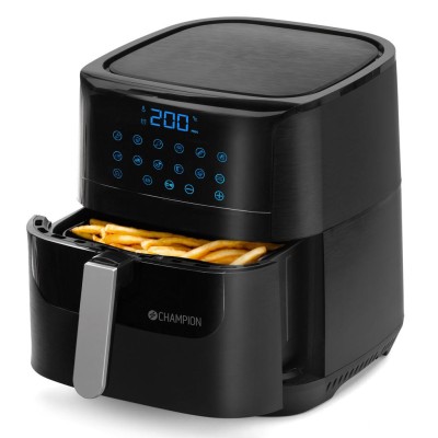 Champion - Airfryer XL Ceramic 5,5L 1800W AF600 Svart - A11056