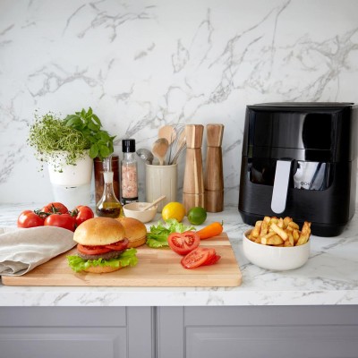 Champion - Airfryer XL Ceramic 5,5L 1800W AF600 Svart - A11056