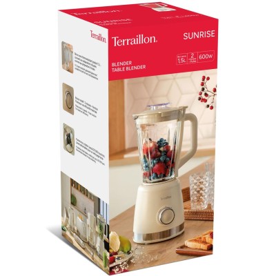 Blender Sunrise 1,5L 600W 2-hasigheter + Puls