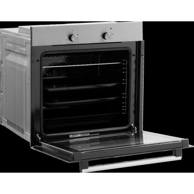 JGN inbygningsugn, 80 liter, stål - BO 6101 RF