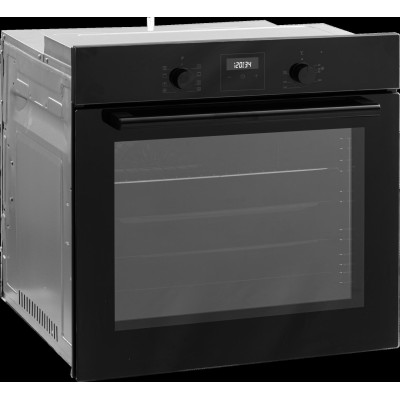 JGN inbygningsugn, 80 liter, svart - BO 6102 SR