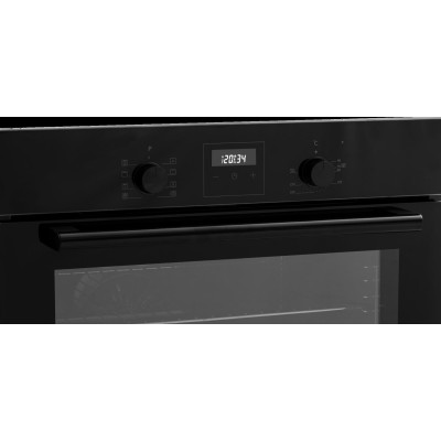 JGN inbygningsugn, 80 liter, svart - BO 6102 SR
