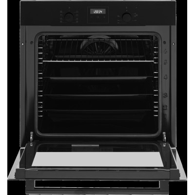 JGN inbygningsugn, 80 liter, svart - BO 6102 SR