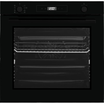 JGN inbygningsugn, 80 liter, svart Pyro 8 program - BO 7102 SR