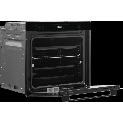 JGN inbygningsugn, 80 liter, svart Pyro 8 program - BO 7102 SR