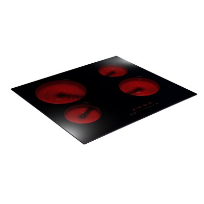 JGN keramisk spishäll, 60 cm, 4 zoner - JG 6005 F