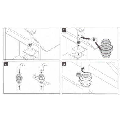 Kondensssamlare Ø125/148/185 mm - 4043018
