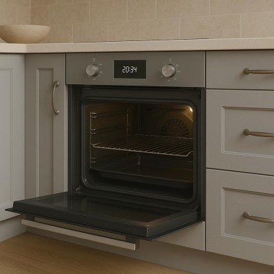 *Silverline inbyggnadsugn, 72 liter, grå - BO 6504 GR