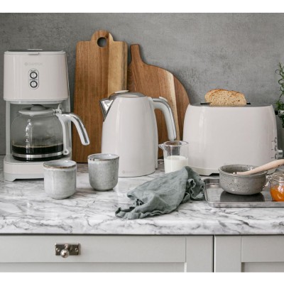 Brödrost 2 skivor 800W BR610 Creme White Series