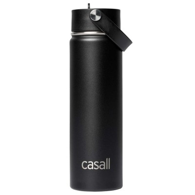 Casall - Hot & Cold Everyday Bottle 0,65L Black - A16078