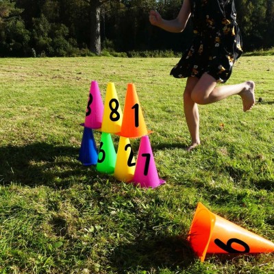 SportMe - Sifferkoner 23 cm - Set 1-10 - A11885