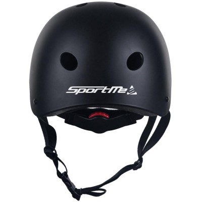SportMe - Skatehjälm S 53-58cm Svart - 4518