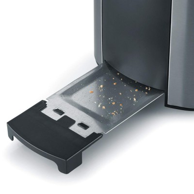 Brödrost AT2589 2skivig Borstat stål.