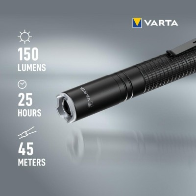 Varta - Aluminium Light F10 Pro Ficklampa 150 lm - A10602
