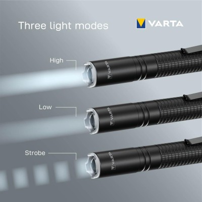Varta - Aluminium Light F10 Pro Ficklampa 150 lm - A10602