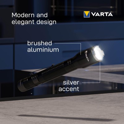 Varta - Aluminium Light F10 Pro Ficklampa 150 lm - A10602