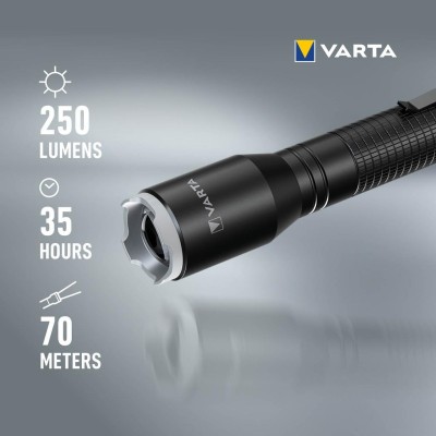 Varta - Aluminium Light F20 Pro Ficklampa 250 lm - A10603