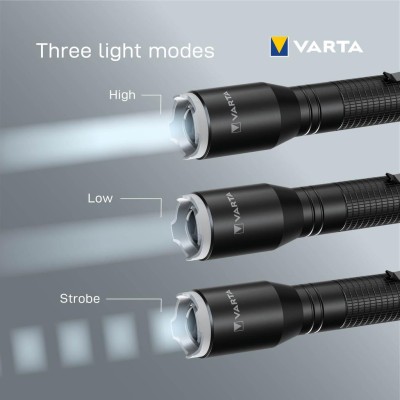 Varta - Aluminium Light F20 Pro Ficklampa 250 lm - A10603