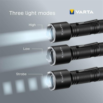 Varta - Aluminium Light F30 Pro Ficklampa 400 lm - A10604