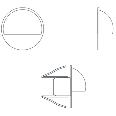 LightsOn - Aries 4 lampor 10lm Ø3,5cm Svart - 5100