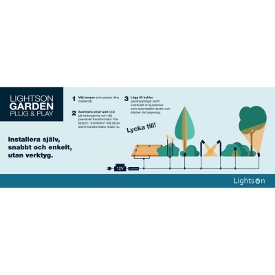 LightsOn - Castor In-ground-markspot 1100lm Ø9cm - 5091