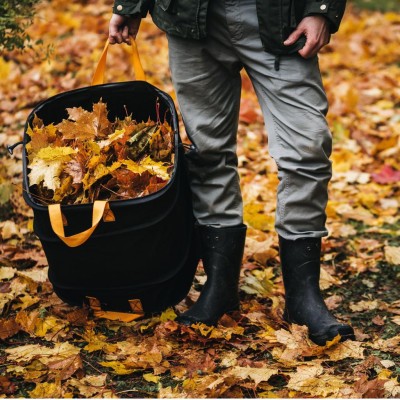 Fiskars - Ergo Pop Up Trädgårdssäck 73L - 1028371