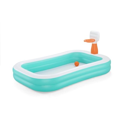 Bestway - Familjepool Dunk n Splash 251 x 168 x 102cm - A11382