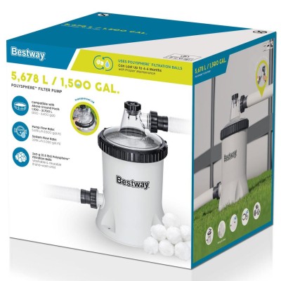 Bestway - Filterpump Polysphere 5678L - A13748