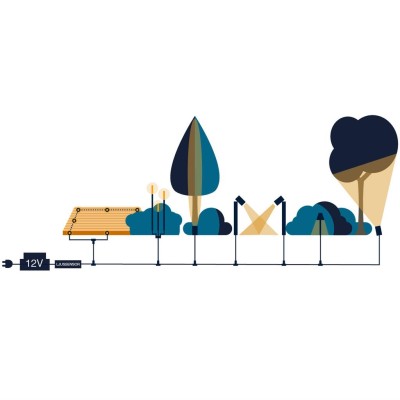 LightsOn - Förlängningskabel 0,5m - 5099