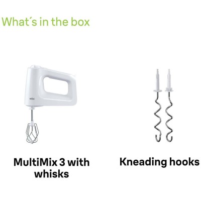 Elvisp HM3000WH MultiMix3 450W inkl. Degkrokar