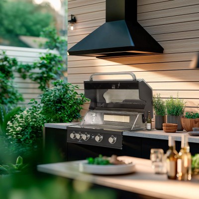 Mustang - Gasolgrill Black Pearl 4 built-in - A14203