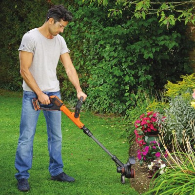 Black & Decker - Grästrimmer 18V 28Cm 2,0AH Bat - STC1820PC-QW