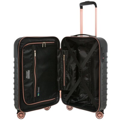 Cavalet - Kabinväska Pasadena Svart/Roséguld - A13192