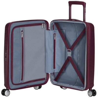 American Tourister - Kabinväska Soundbox 55 Wild Cherry - A15632