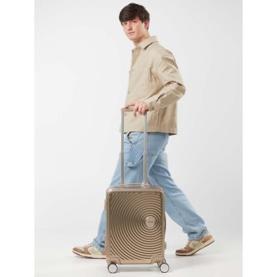 American Tourister - Kabinväska Soundbox Aluminium 55 Bronze - A15838
